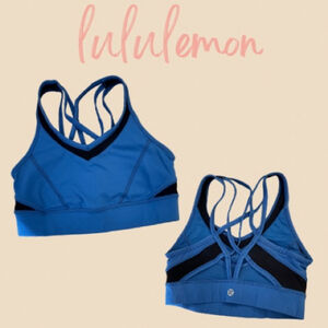 Lululemon Blue Sports Bra
